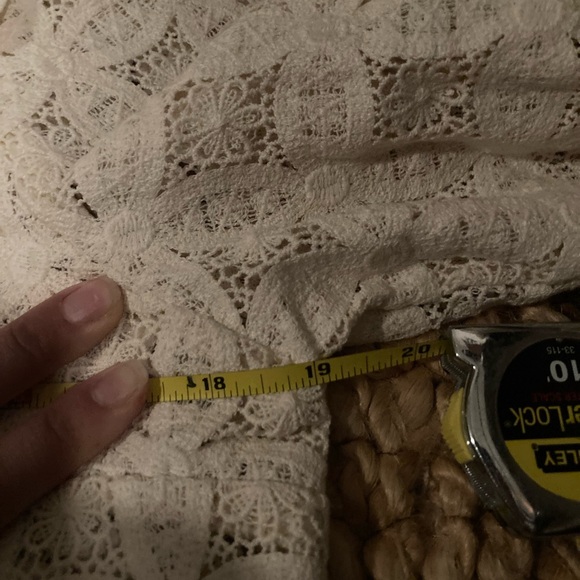 Sezane ecru blouse- size M - Picture 8 of 9